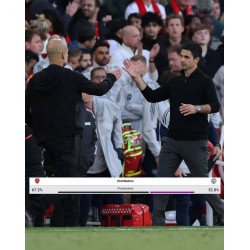 Arsenal speelde 1-1 gelijk tegen Manchester City, maar Liverpool was de grootste winnaar.